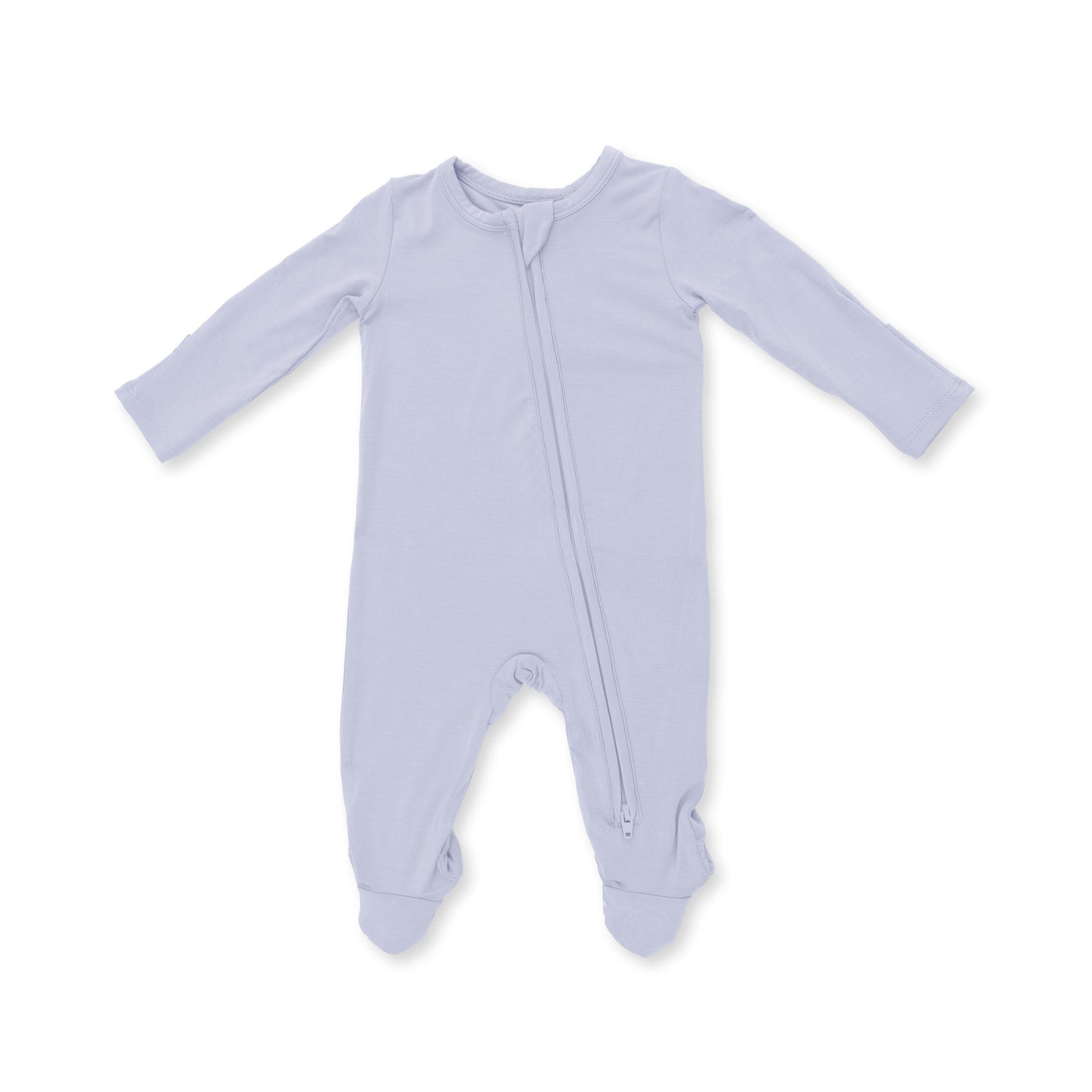 Solid Secret Spaces - 2 Way Zipper Footie