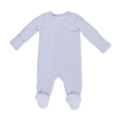 Solid Secret Spaces - 2 Way Zipper Footie
