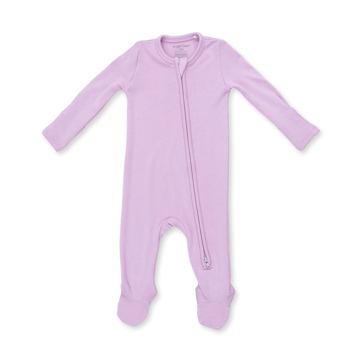 Solid Winsome Orchid - 2 Way Zipper Footie