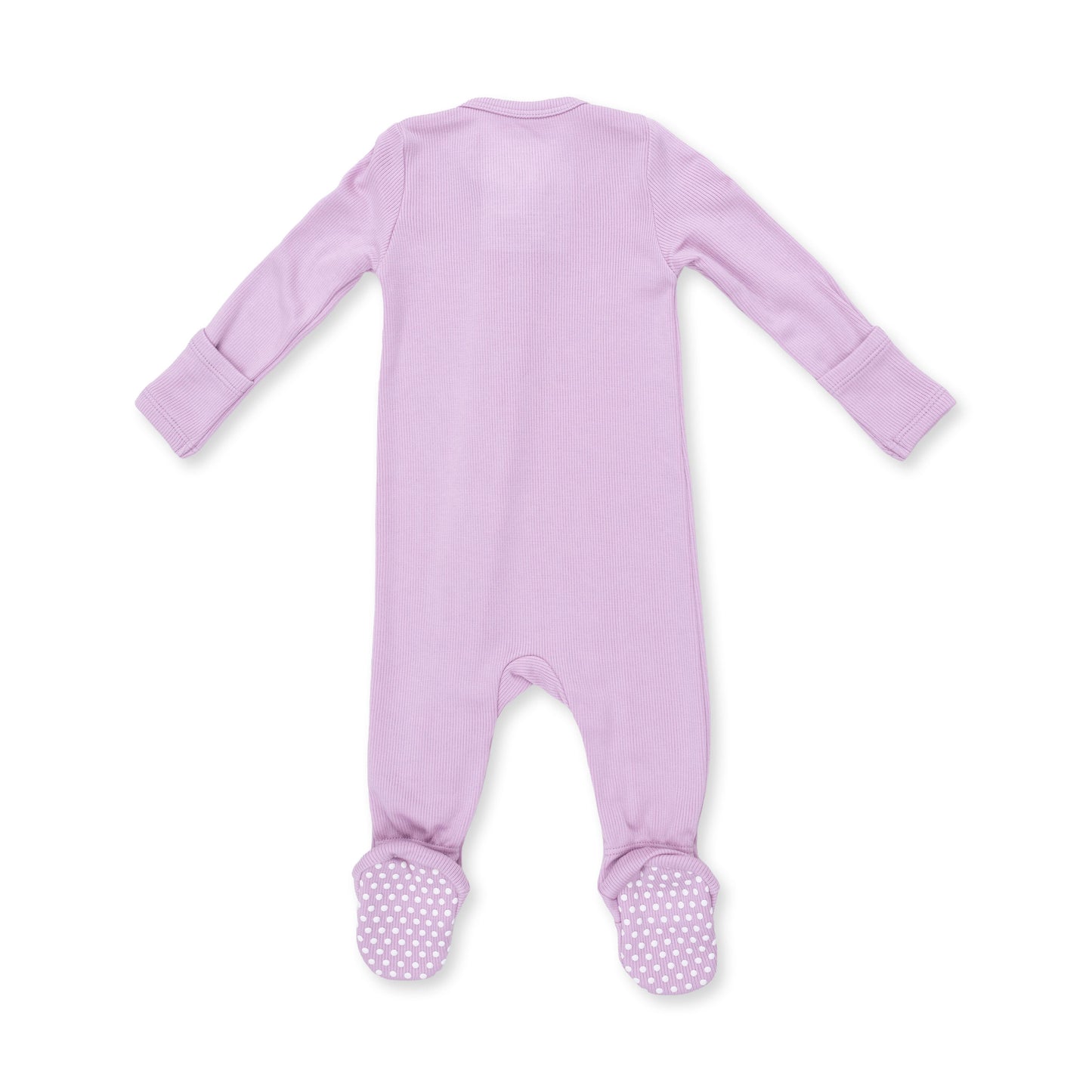 Solid Winsome Orchid - 2 Way Zipper Footie