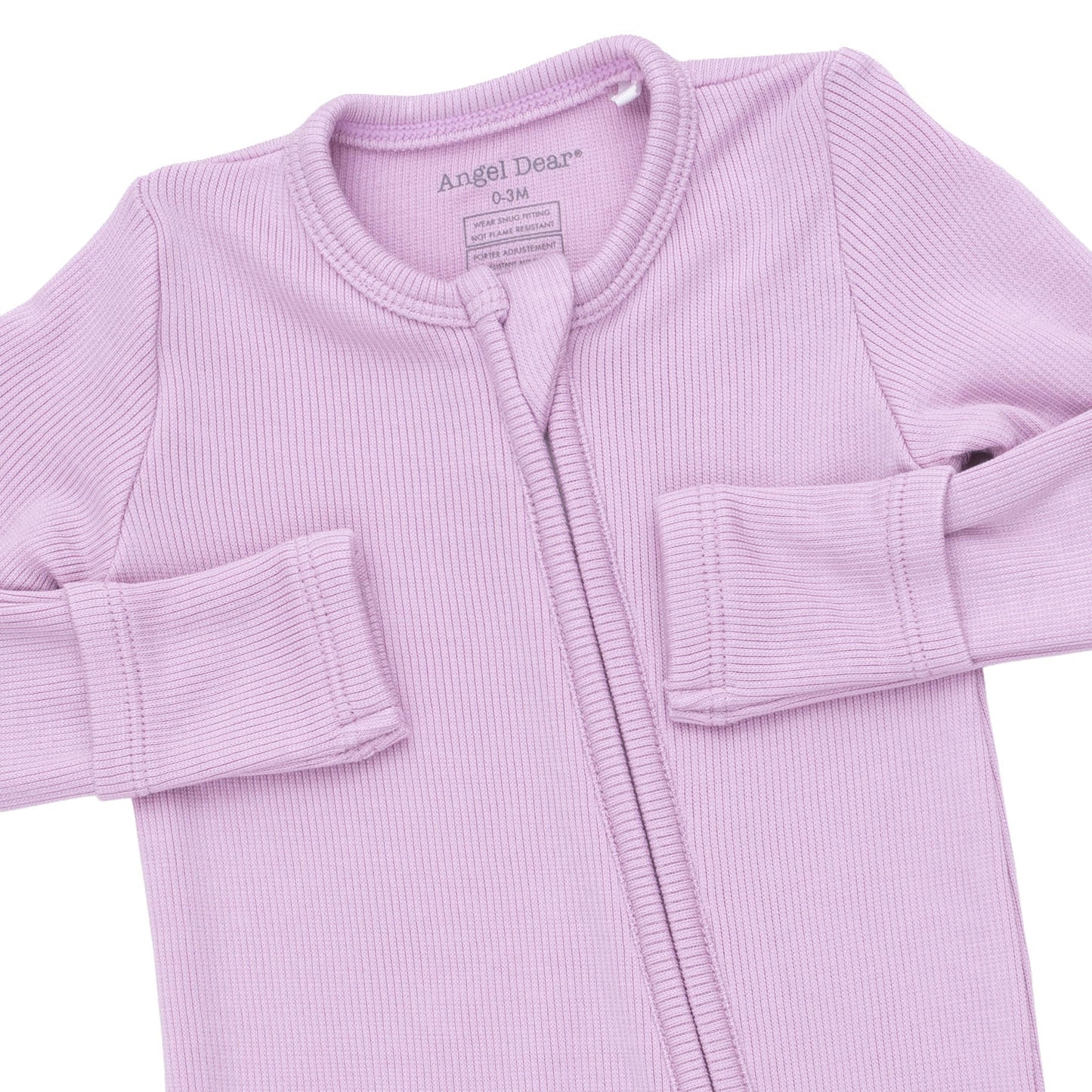 Solid Winsome Orchid - 2 Way Zipper Footie