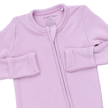 Solid Winsome Orchid - 2 Way Zipper Footie