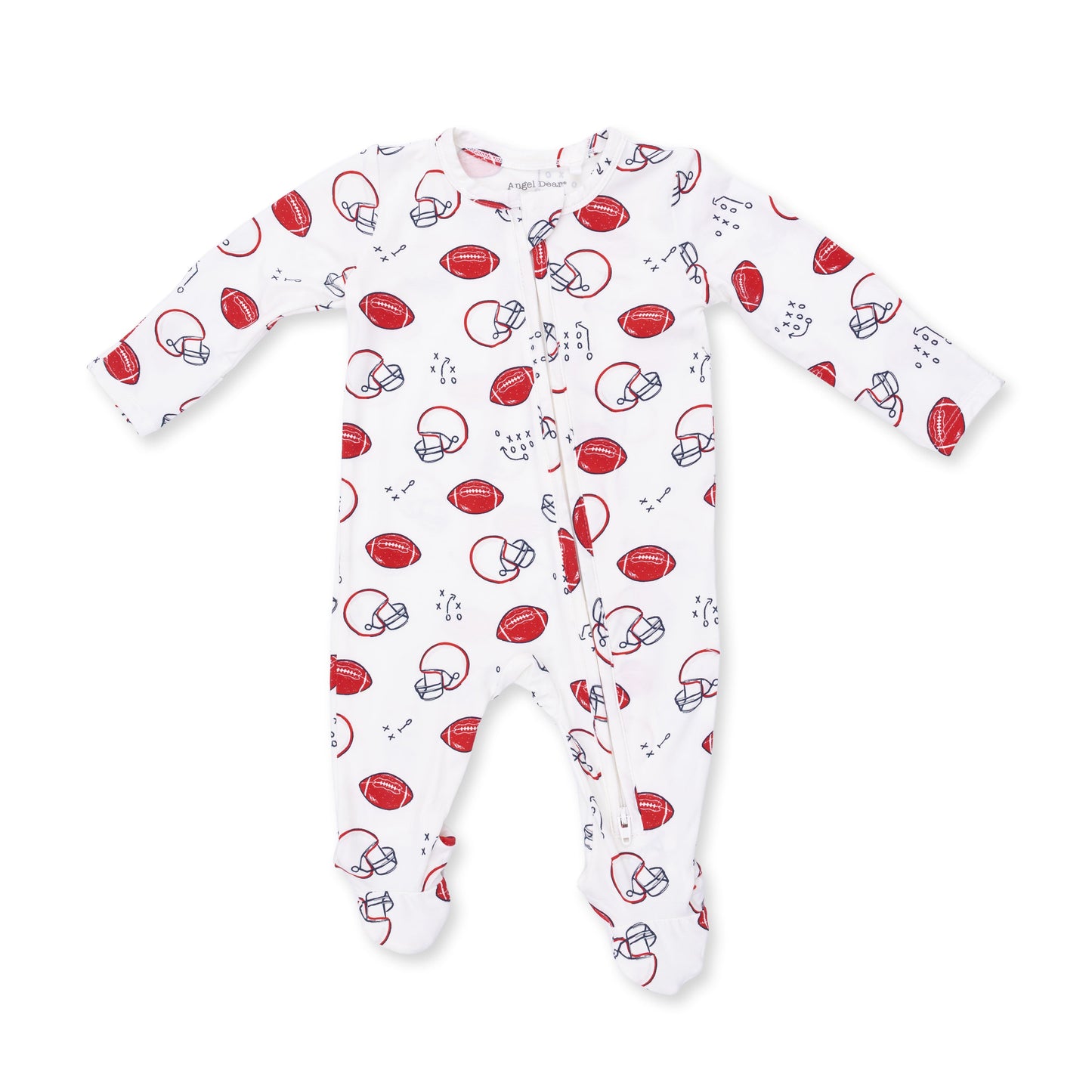 Touchdown Time - 2 Way Zipper Footie