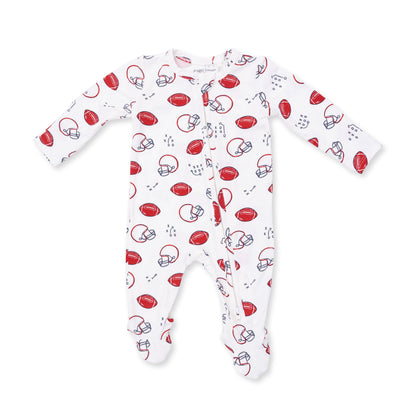 Touchdown Time - 2 Way Zipper Footie