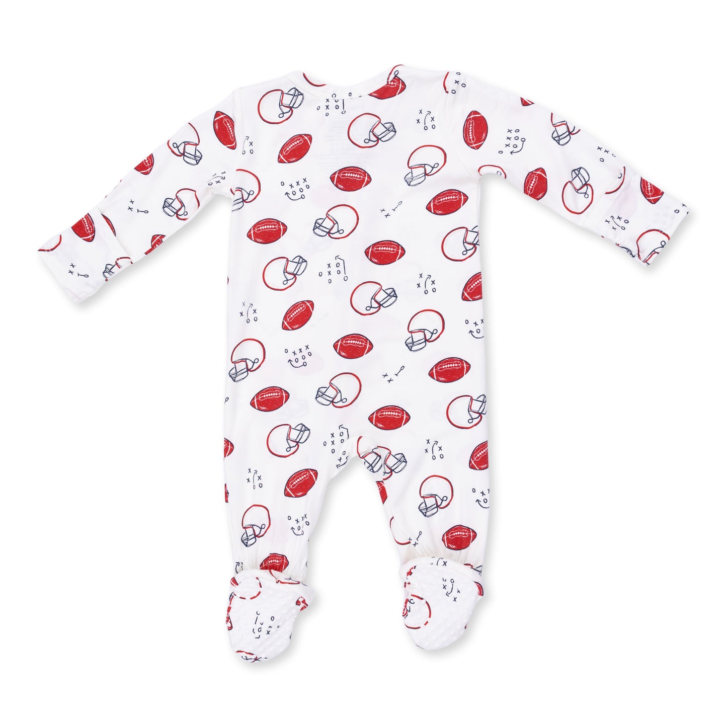 Touchdown Time - 2 Way Zipper Footie