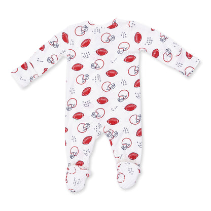 Touchdown Time - 2 Way Zipper Footie