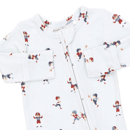 Tiny Footballers - 2 Way Zipper Footie