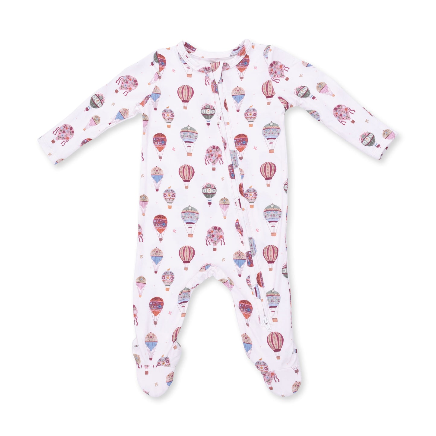 Hot Air Balloon - 2 Way Zipper Footie