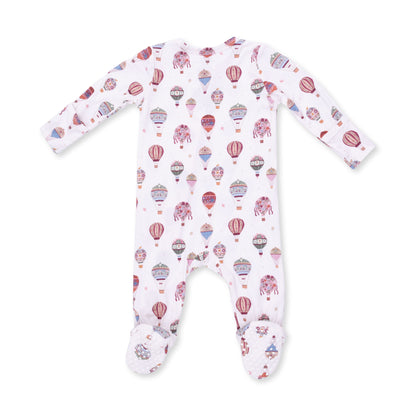Hot Air Balloon - 2 Way Zipper Footie