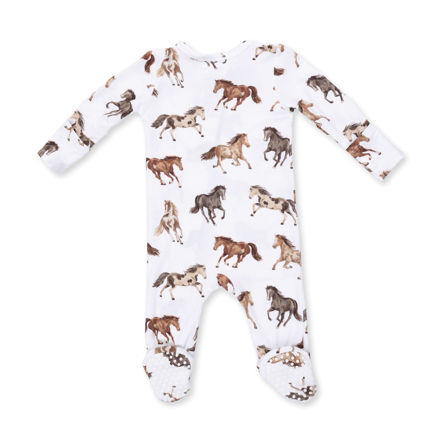 Wild Horses - 2 Way Zipper Footie