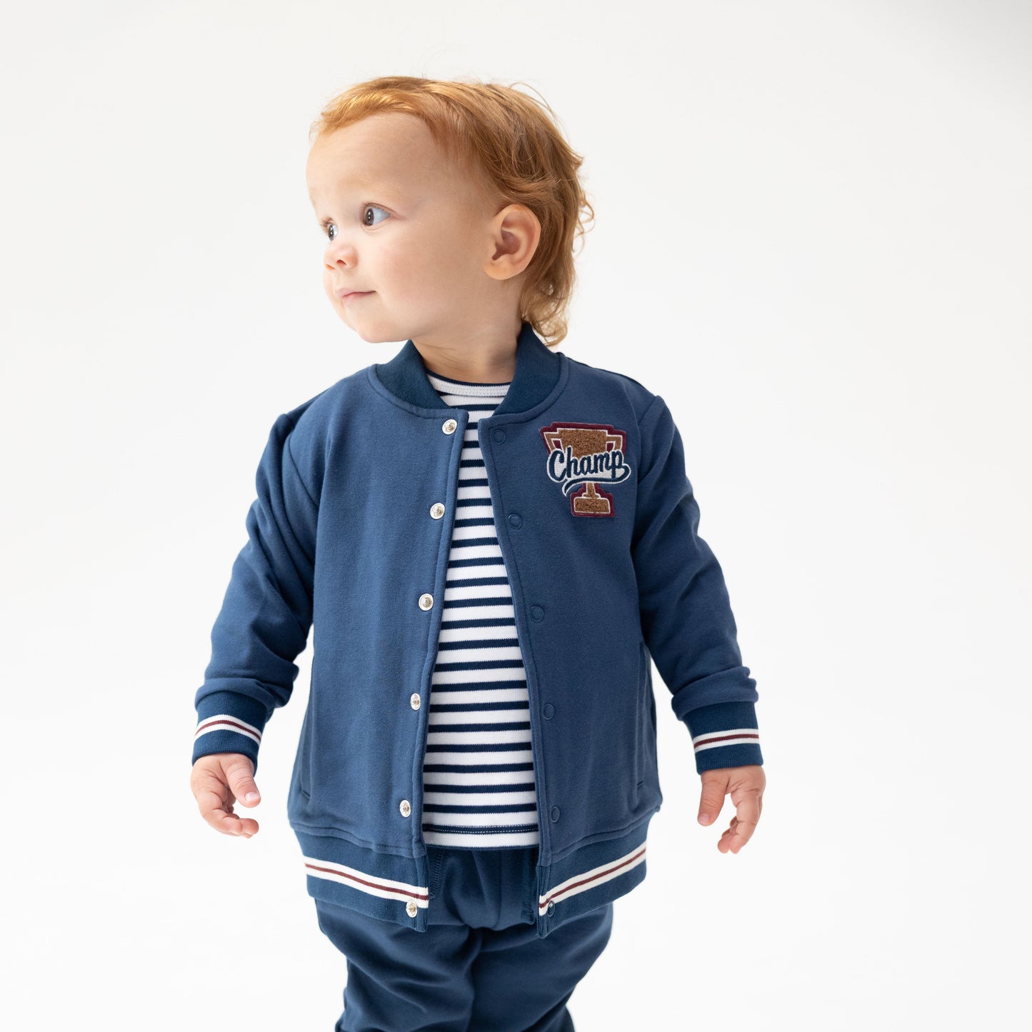 Varsity French Terry - Letterman Jacket