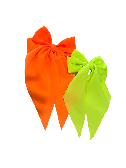 Satin Hair Bows for toddler and adults - Cajun Cuties & Co