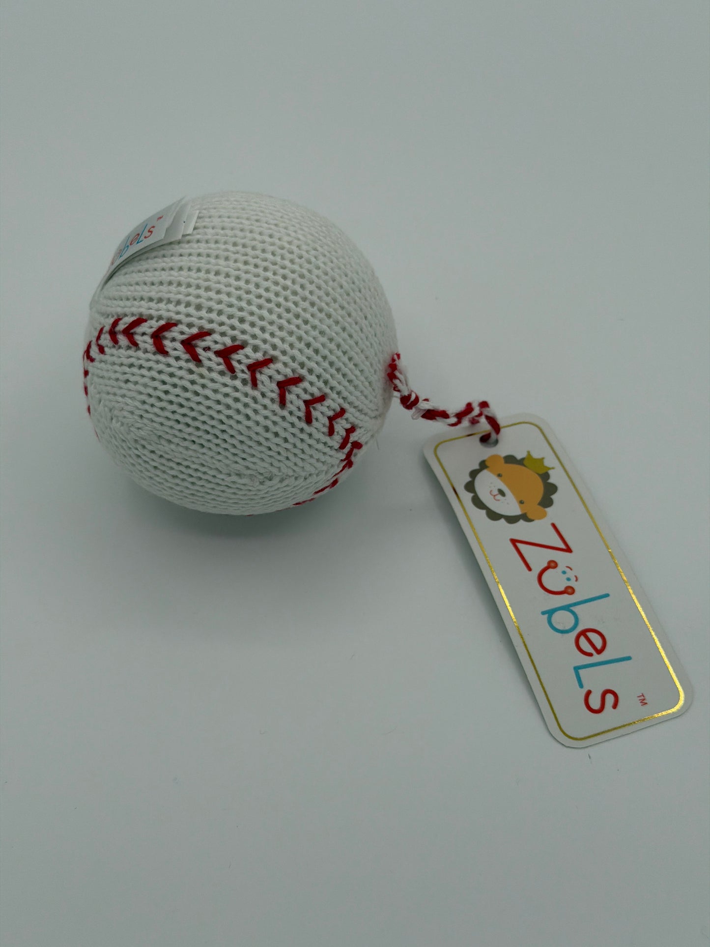 Baseball Knit Rattle