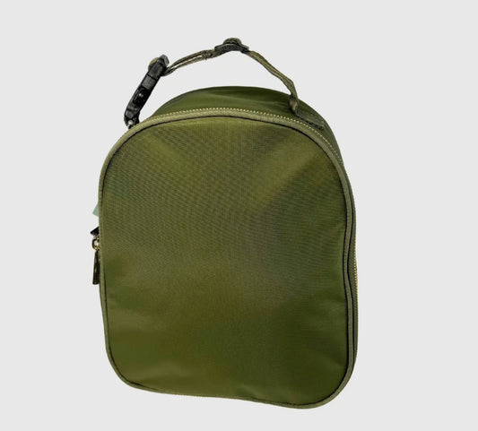 Olive Nylon Gumdrop Lunchbox