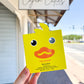 Danny Duck Children's Fruitilicious Body Wash Sponge | Nature Animals by Spongeables