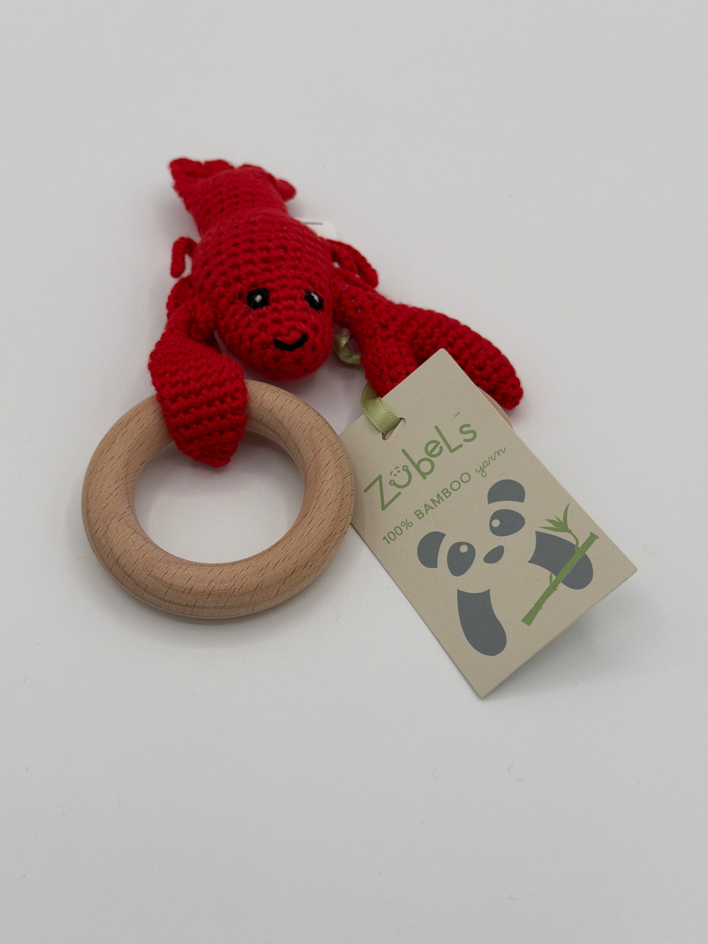 Lobster Crochet Rattle