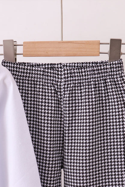 Premium White Alabama elephant embroidery pants set