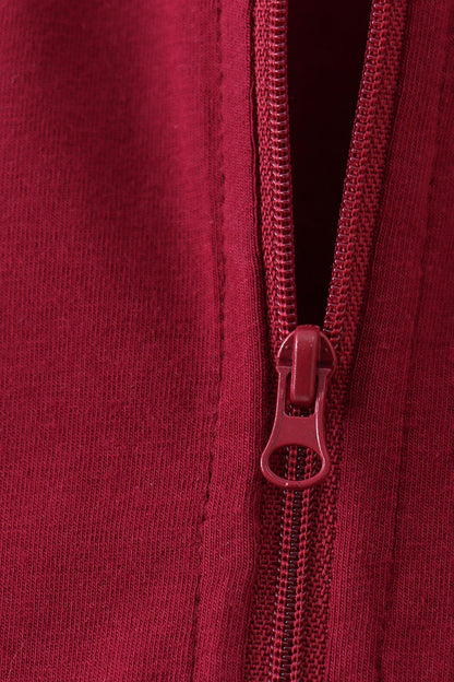 Premium Maroon Mississippi bulldog embroidery vest