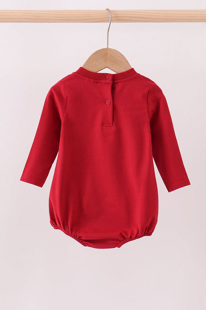 Maroon elephant Alabama football applique bubble