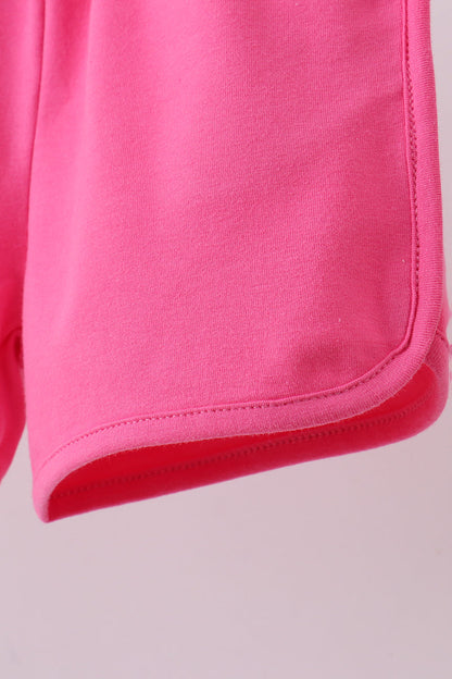 Premium Pink bow shorts