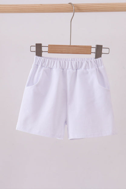 Premium White shorts
