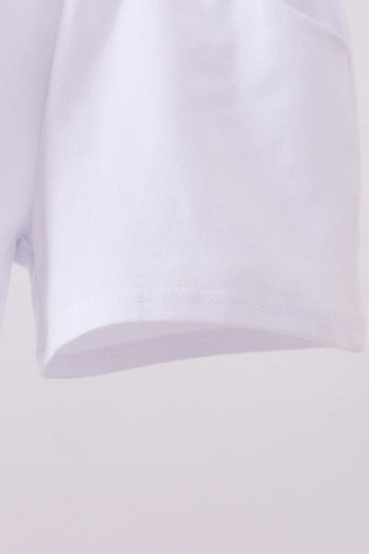 Premium White shorts