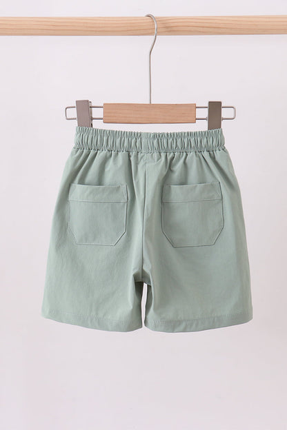 Sage pocket performance shorts