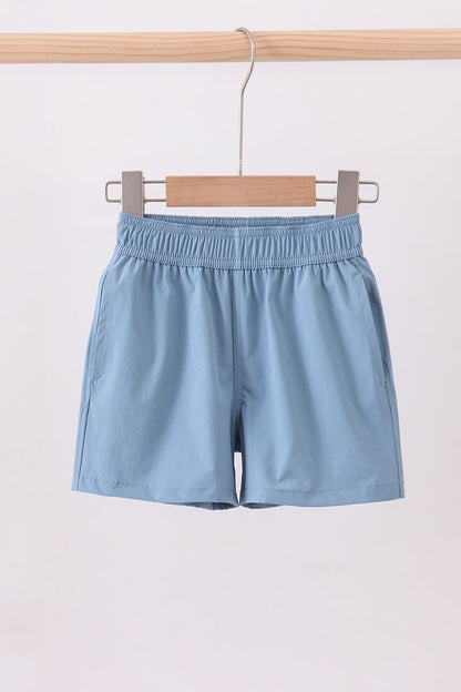 Dusty blue everyday shorts