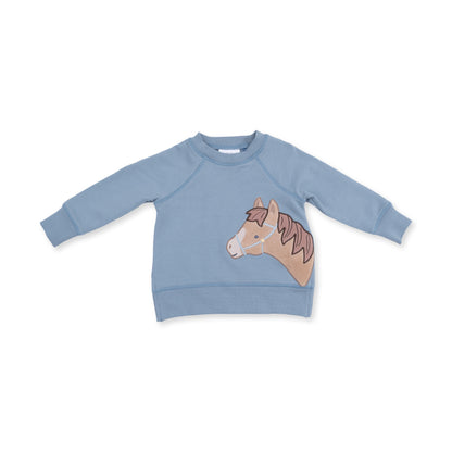 Horse Head - Raglan Sweatshirt
