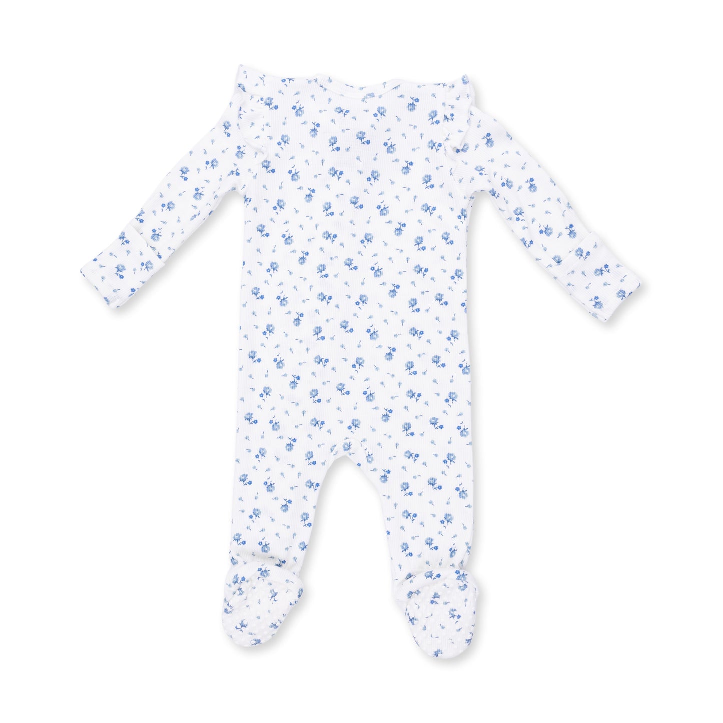 Joli Rosette - 2 Way Ruffle Sleeve Zipper Footie
