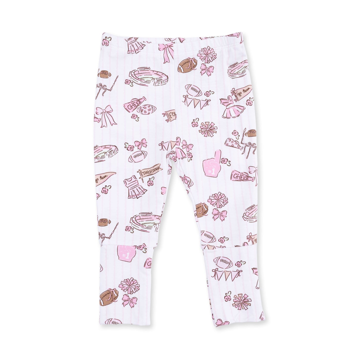 Football Cheer Nursery - Take Me Home Set with Convertible Pant