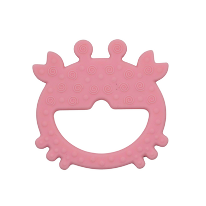 Crab Teether Set // Pink