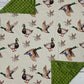 Mallard baby blanket - Cajun Cuties & Co