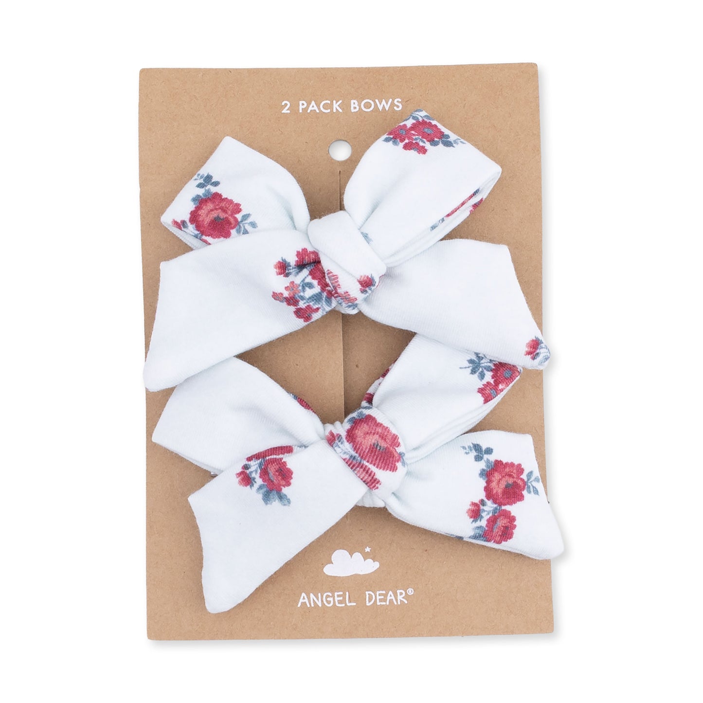 Alyssa Floral - 2 Pack Bow Clips