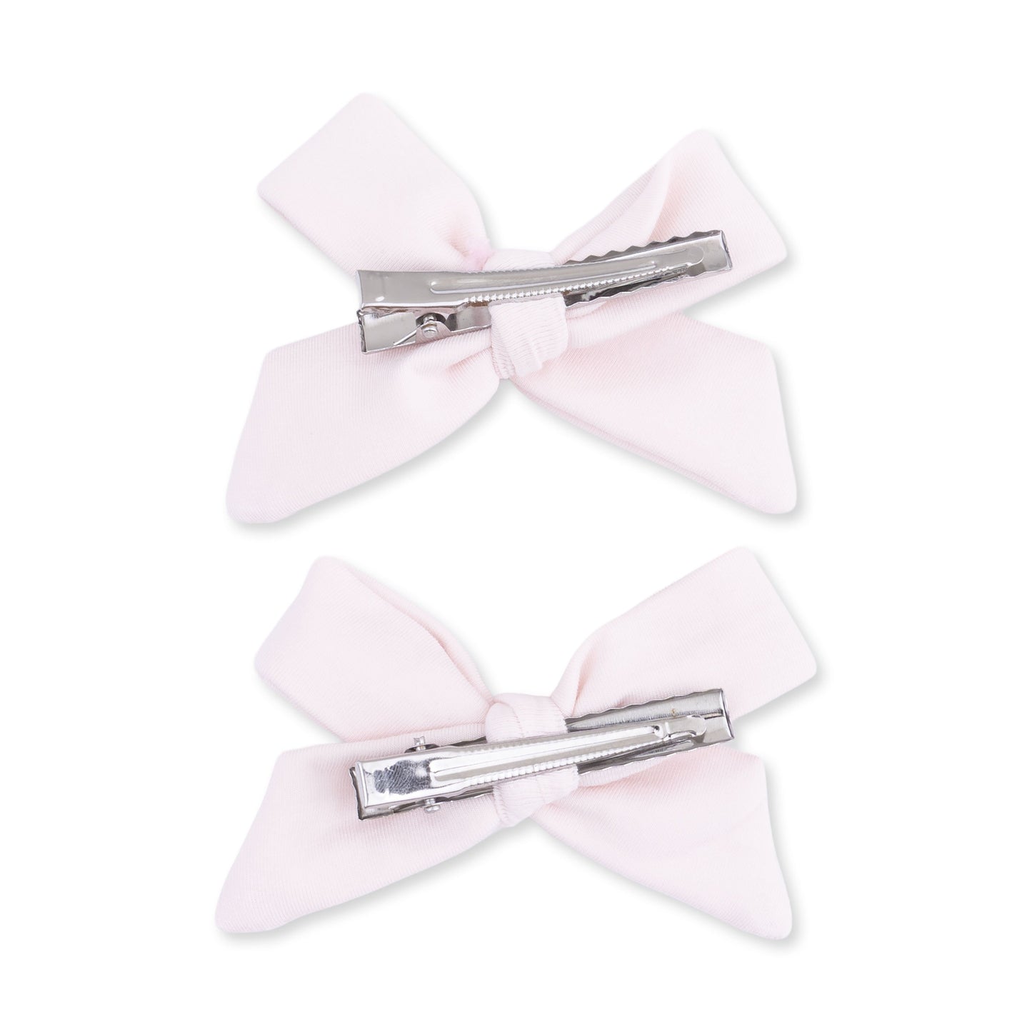 Solid Mauve Morn - 2 Pack Bow Clips