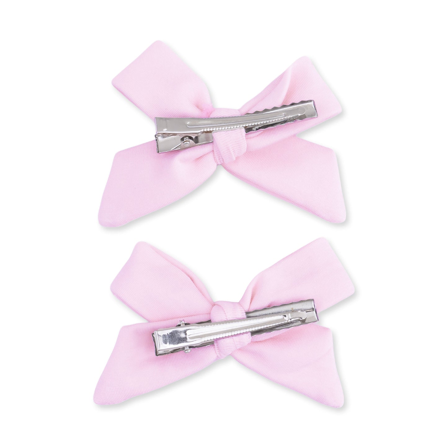 Solid Pink A Boo - 2 Pack Bow Clips