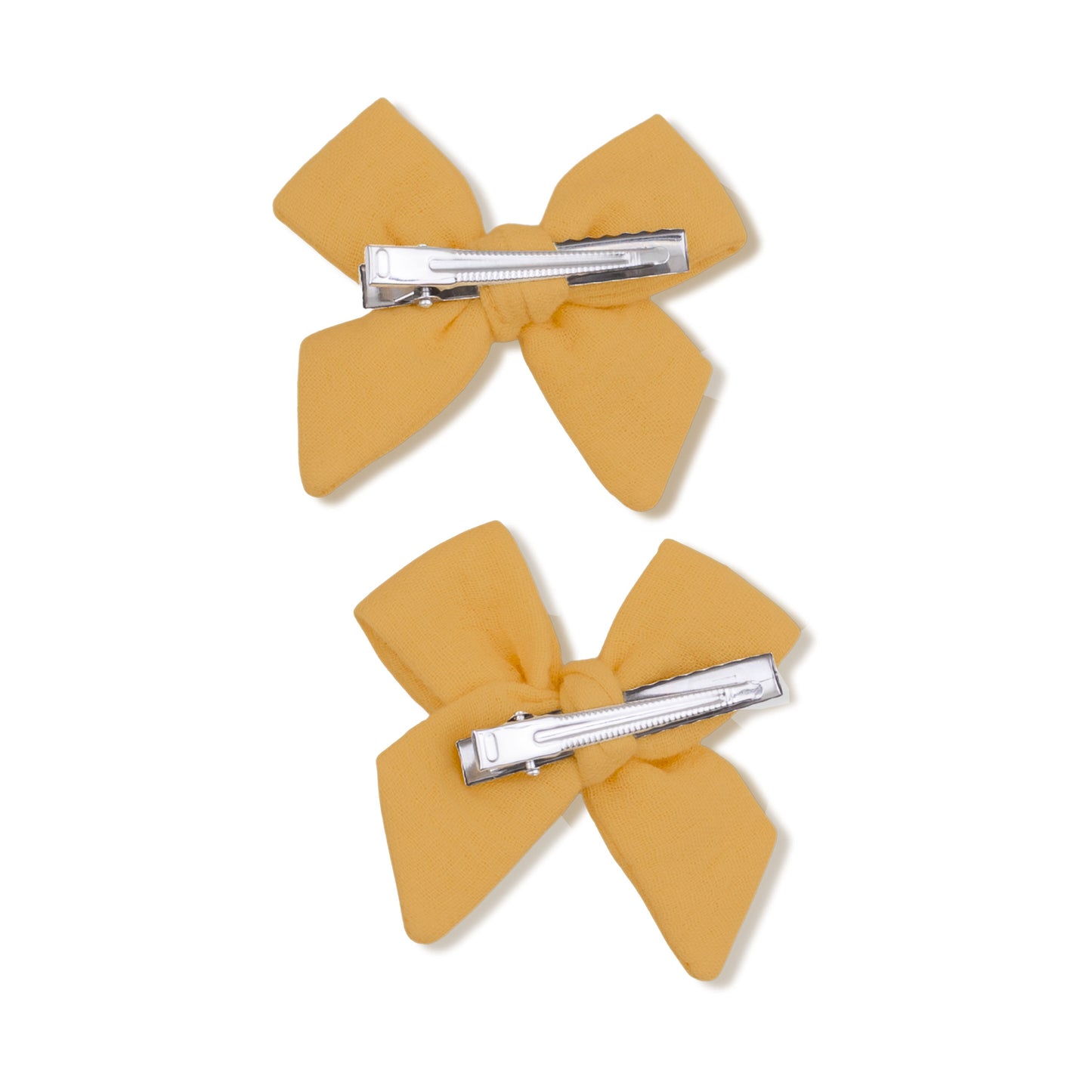 Baby Sunflower - 2 Pack Bow Clips