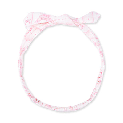 Ballet Shoes Ribbon Stripe - Knot Headband