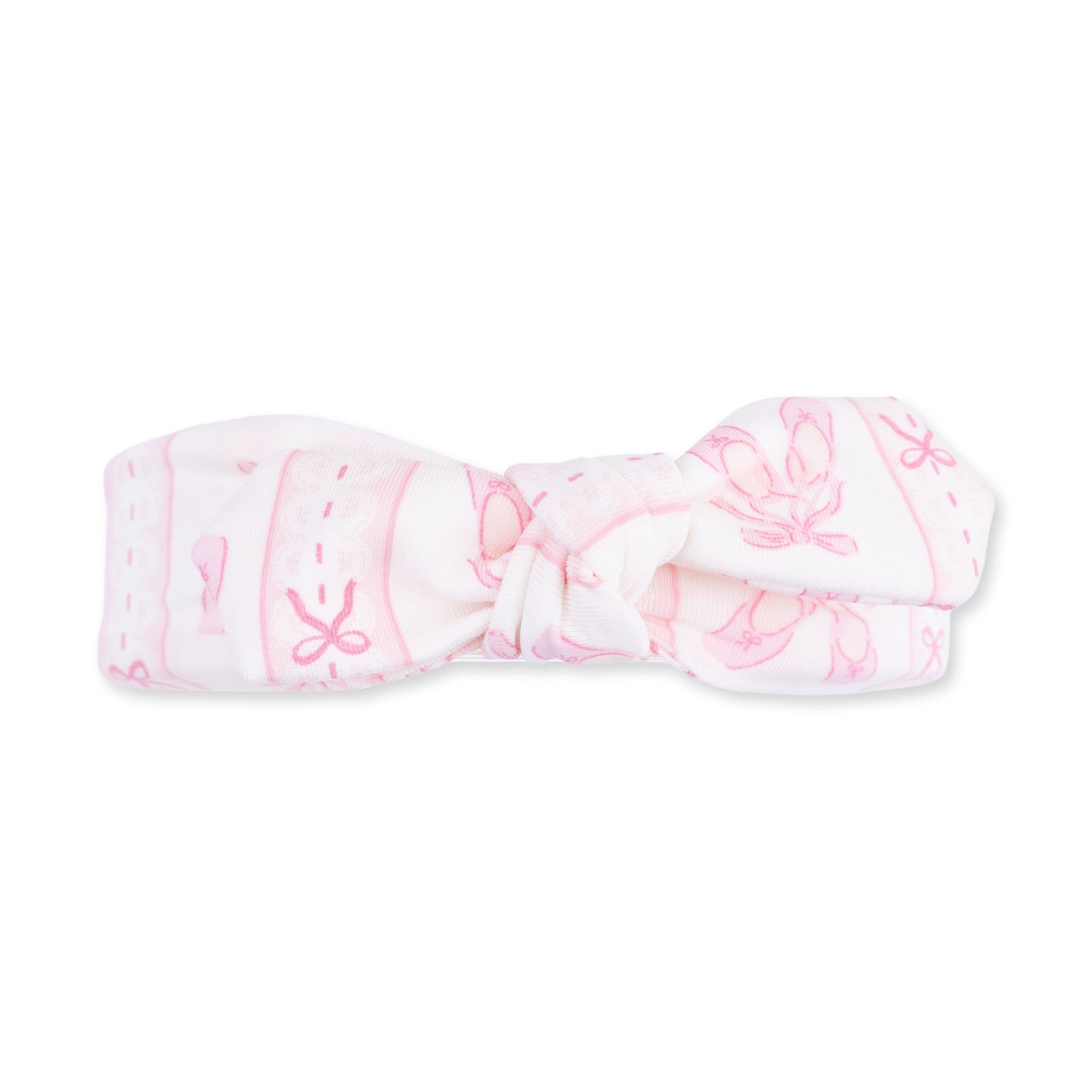 Ballet Shoes Ribbon Stripe - Knot Headband
