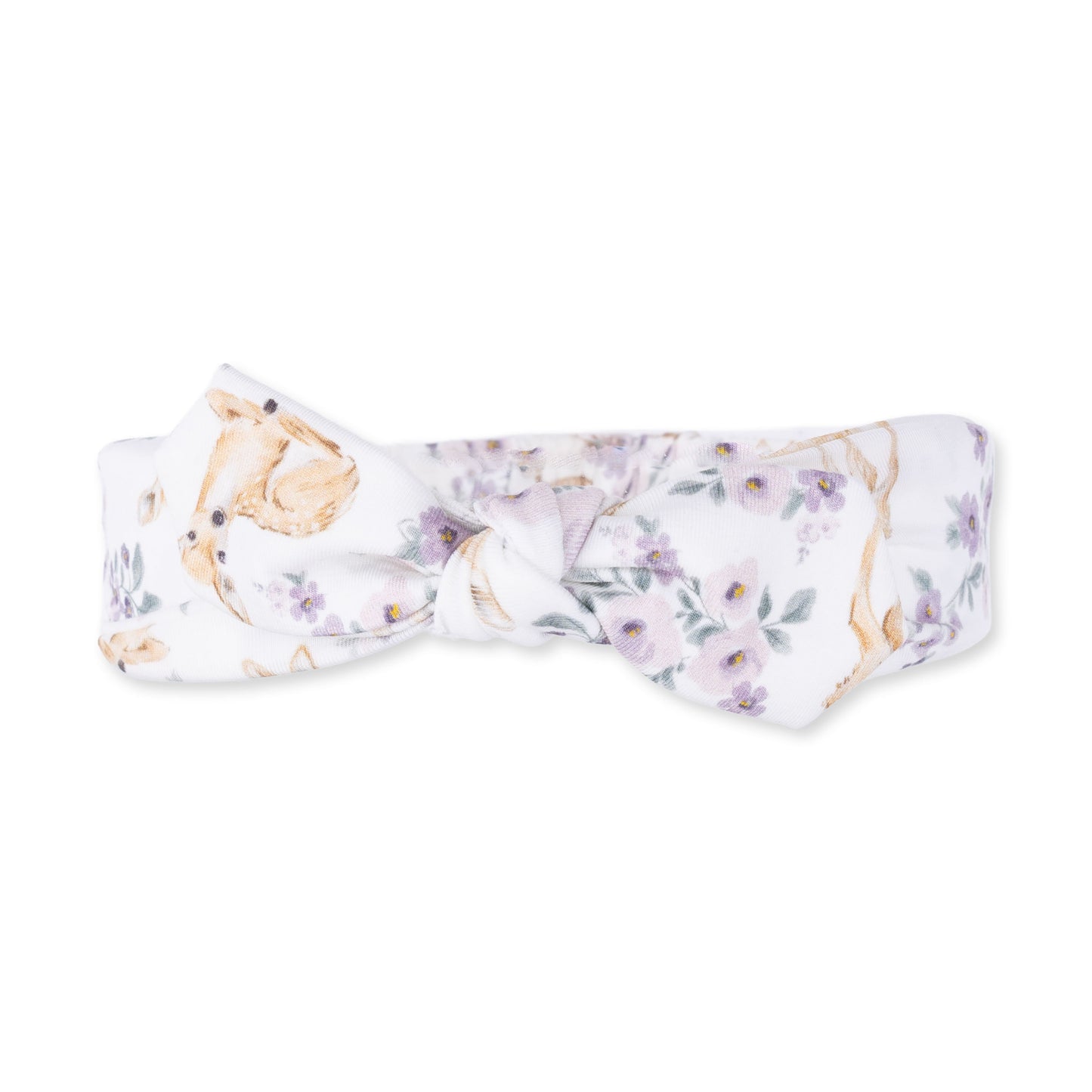 Floral Deer - Knot Headband