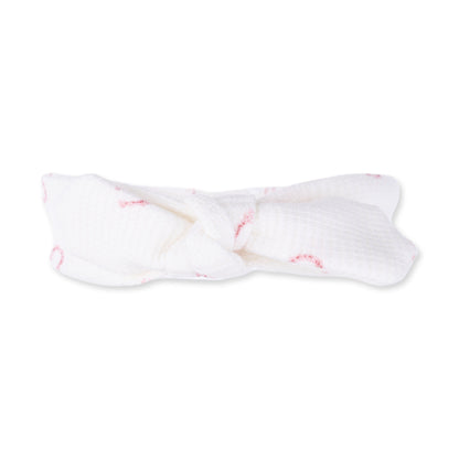 Little Horseshoes Pink - Knot Headband