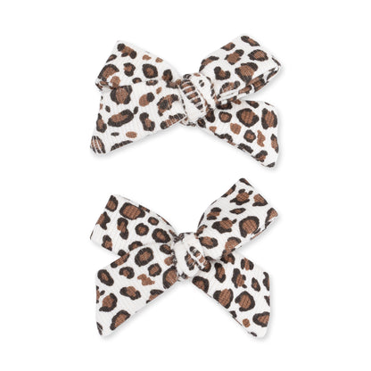 Leopard - 2 Pack Bow Clips
