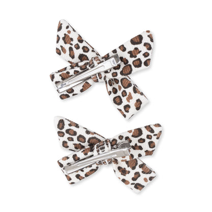 Leopard - 2 Pack Bow Clips
