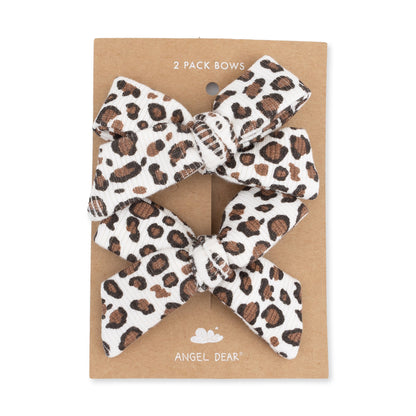 Leopard - 2 Pack Bow Clips