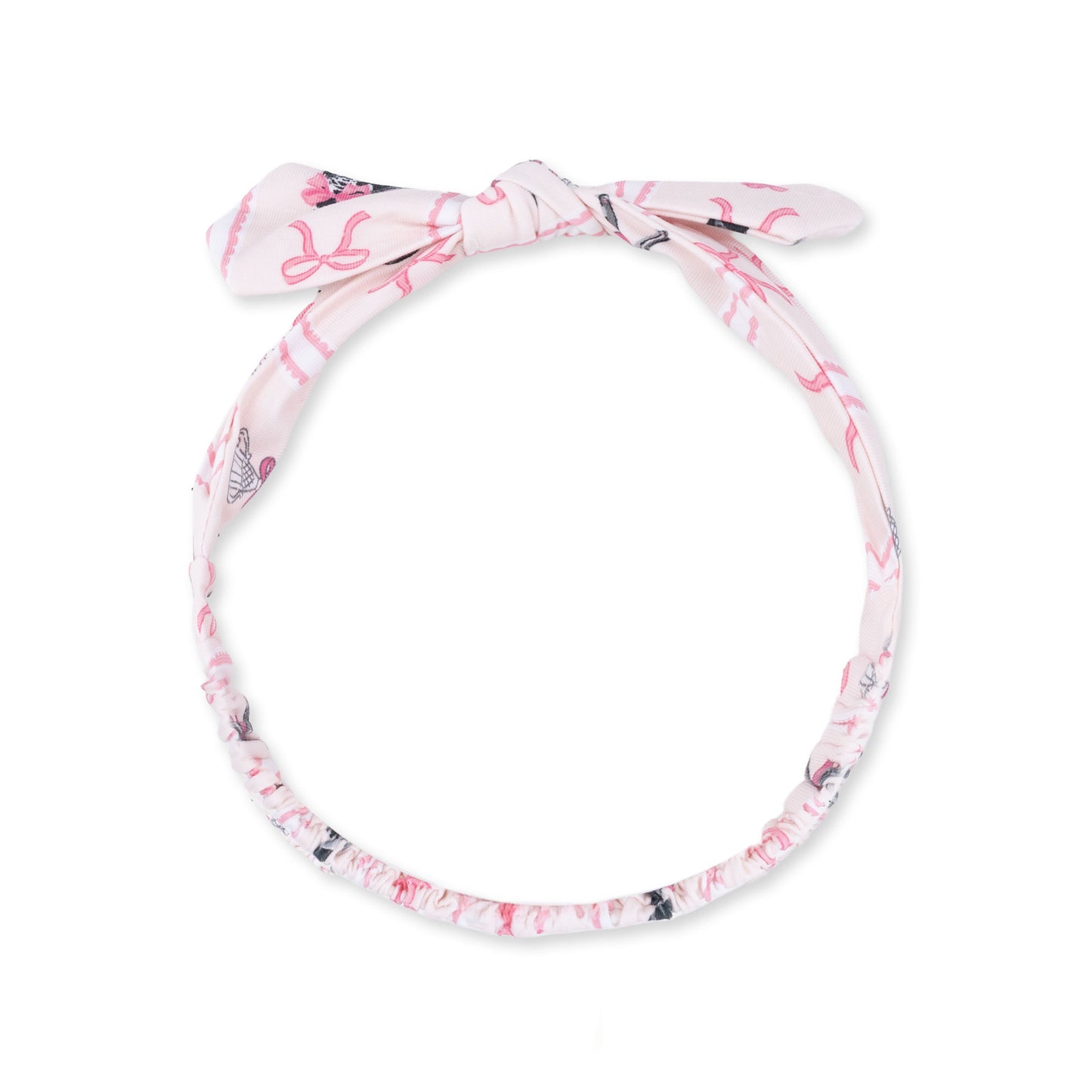 Megan's Bowtiful Hockey Stripe - Knot Headband