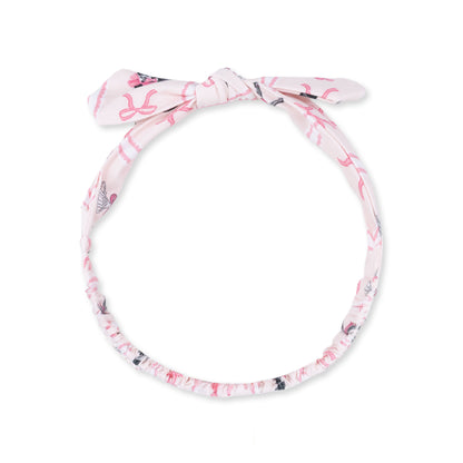Megan's Bowtiful Hockey Stripe - Knot Headband
