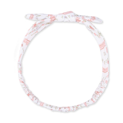 Marnie Rosebud Stripe - Knot Headband