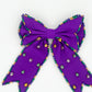 Mardi Gras Hair Bows