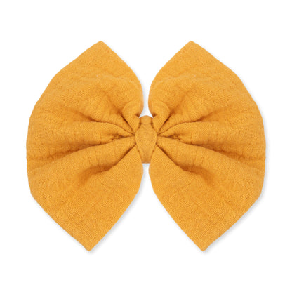 Baby Sunflower - Bow on Headband