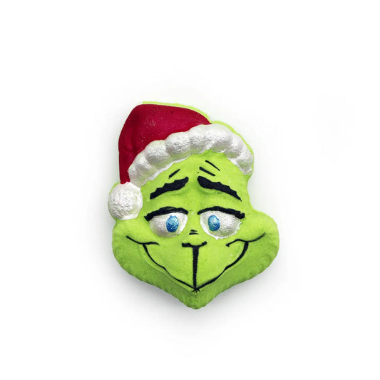 Grinning Grump Christmas Bath Bomb